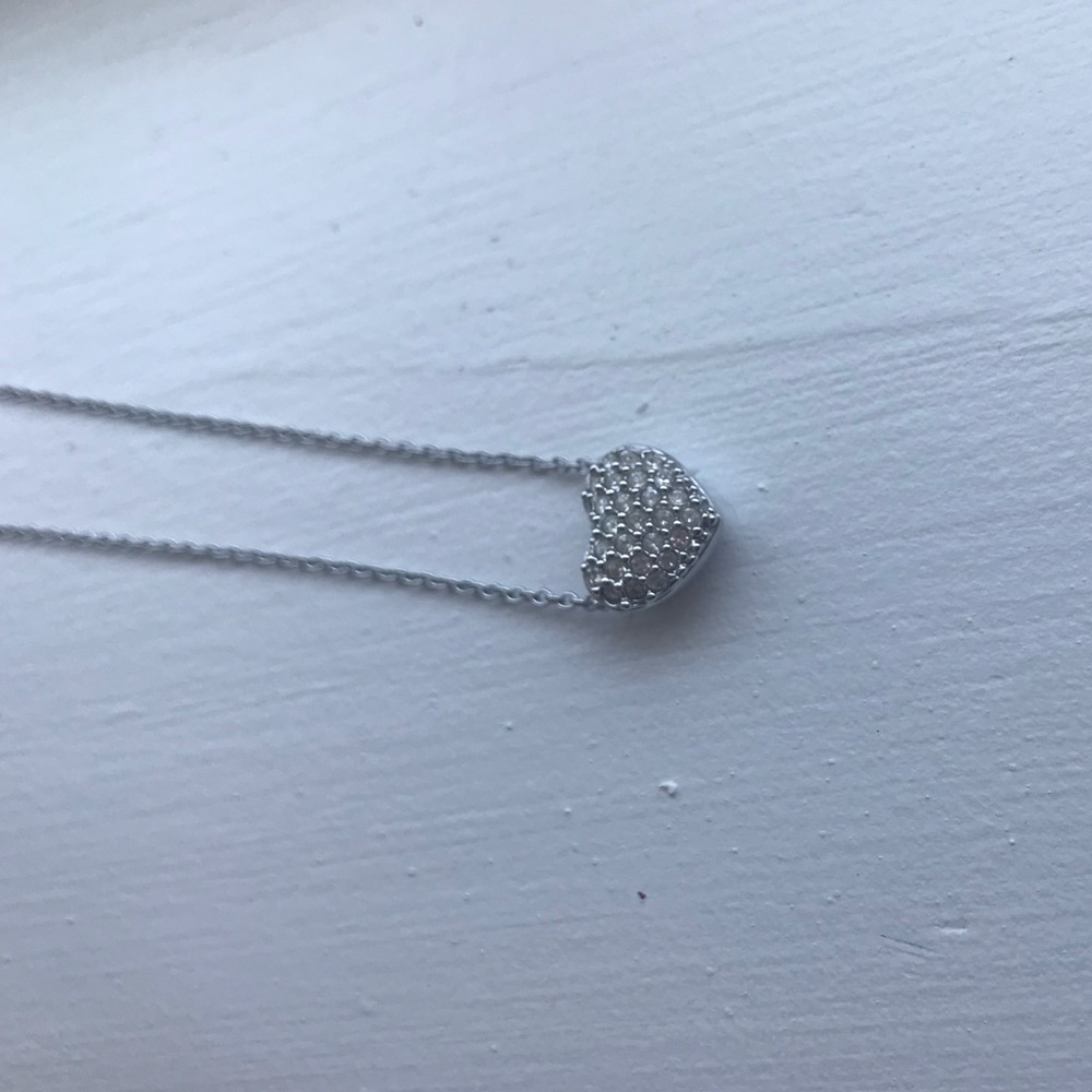 Swarovski Crystal heart necklace